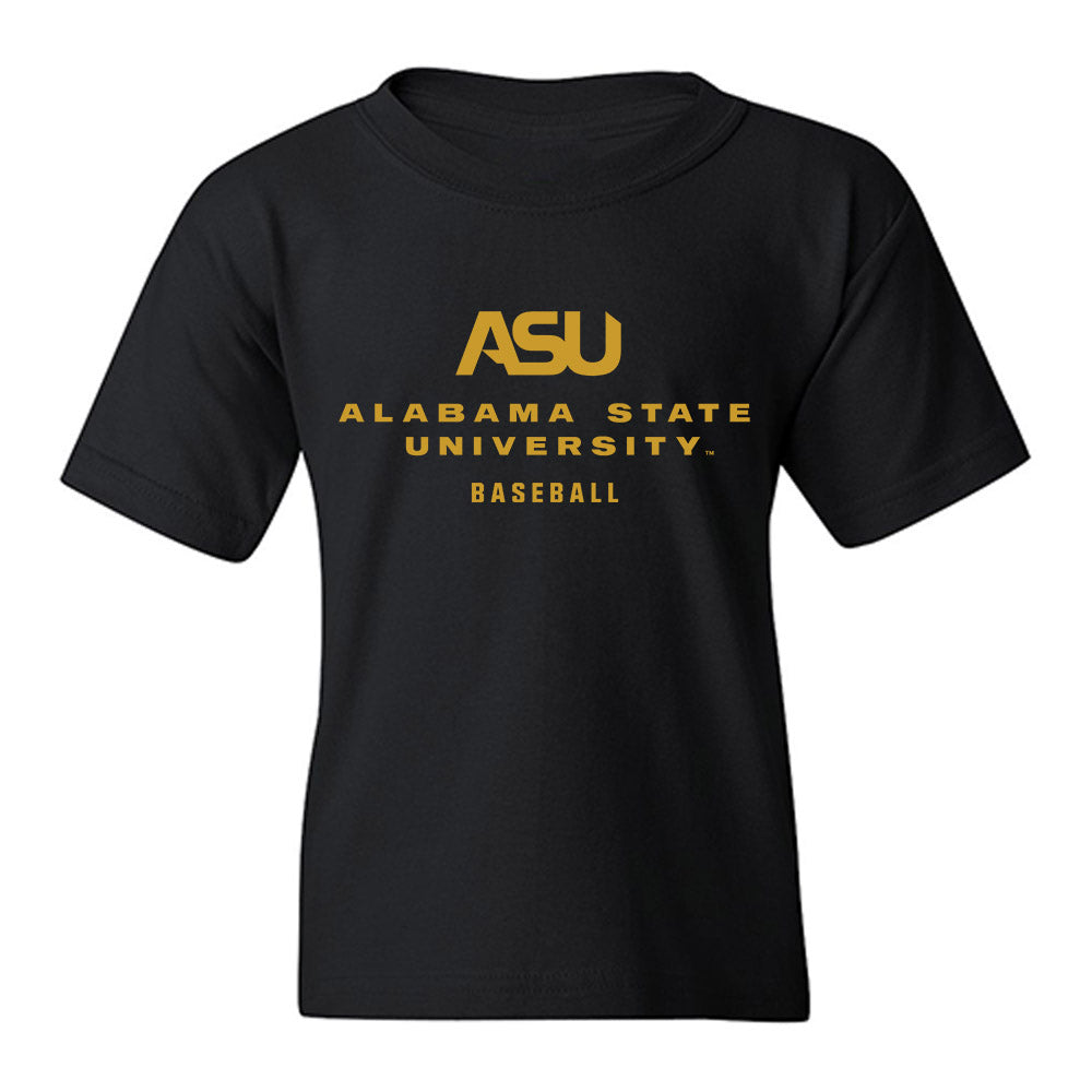Alabama State - NCAA Baseball : Caio Araujo - Classic Shersey Youth T-Shirt-0