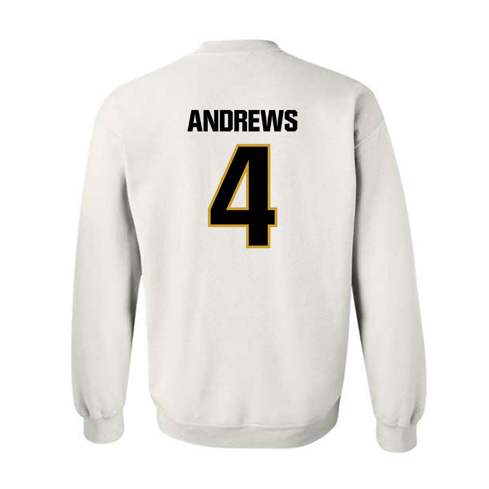 Alabama State - NCAA Men's Basketball : Mario Andrews - Classic Shersey Crewneck Sweatshirt-1