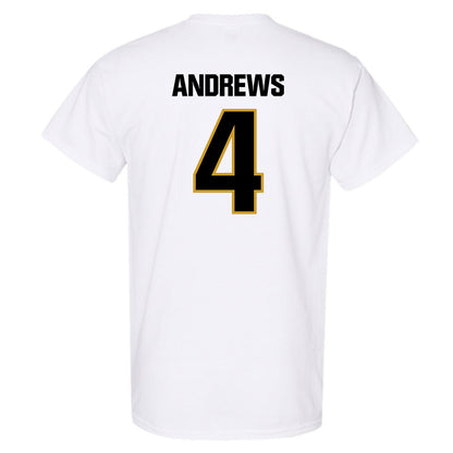 Alabama State - NCAA Men's Basketball : Mario Andrews - Classic Shersey T-Shirt-1
