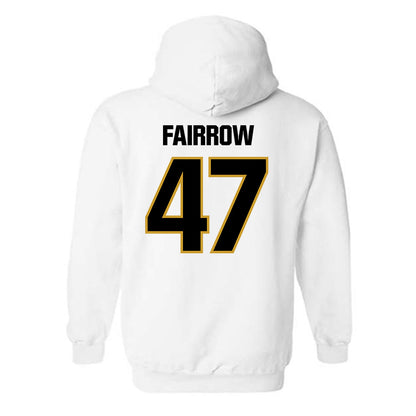 Alabama State - NCAA Football : Davier Fairrow - Classic Shersey Hooded Sweatshirt-1