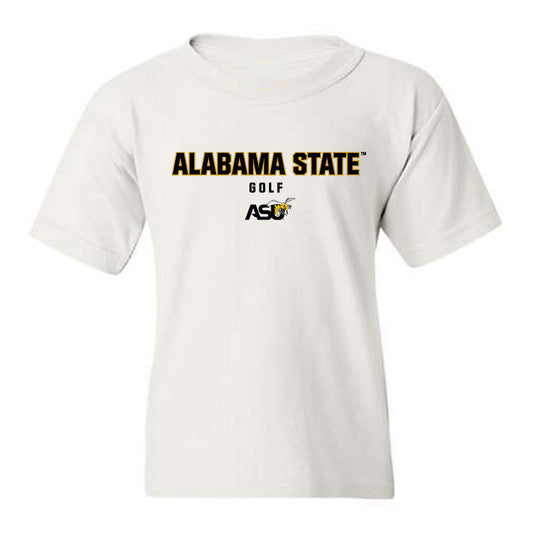 Alabama State - NCAA Men's Golf : Chotithuch Wangpaibulkit - Classic Shersey Youth T-Shirt-0
