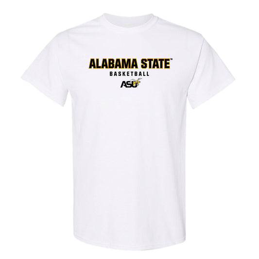 Alabama State - NCAA Men's Basketball : Mario Andrews - Classic Shersey T-Shirt-0
