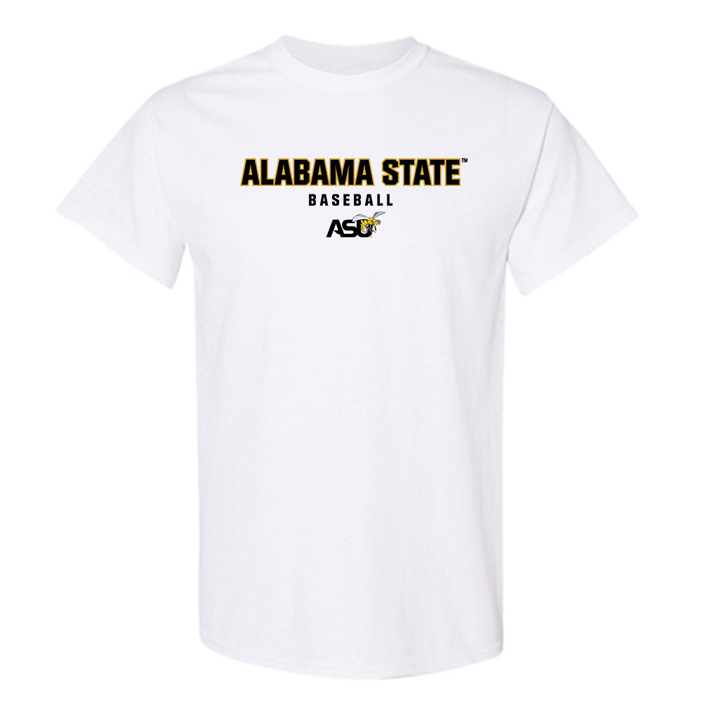Alabama State - NCAA Baseball : Caleb Sanders - Classic Shersey T-Shirt-0