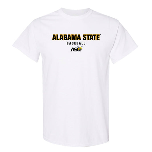 Alabama State - NCAA Baseball : Alex Espaillat - Classic Shersey T-Shirt-0