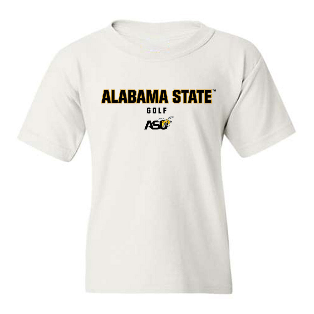 Alabama State - NCAA Men's Golf : Narabodin Swaengdee - Classic Shersey Youth T-Shirt-0