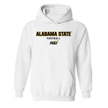 Alabama State - NCAA Football : Michael Moore - Classic Shersey Hooded Sweatshirt-0