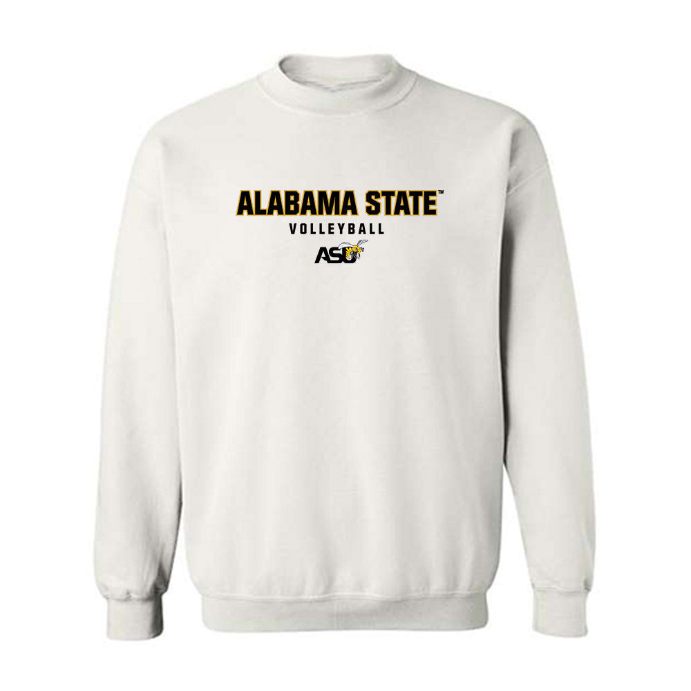 Alabama State - NCAA Women's Volleyball : Zoey Anderson - Classic Shersey Crewneck Sweatshirt-0