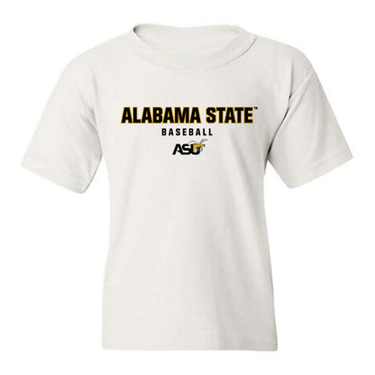 Alabama State - NCAA Baseball : James Peterson - Classic Shersey Youth T-Shirt-0