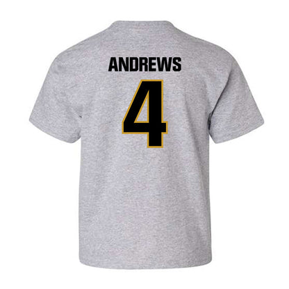 Alabama State - NCAA Men's Basketball : Mario Andrews - Classic Shersey Youth T-Shirt-1