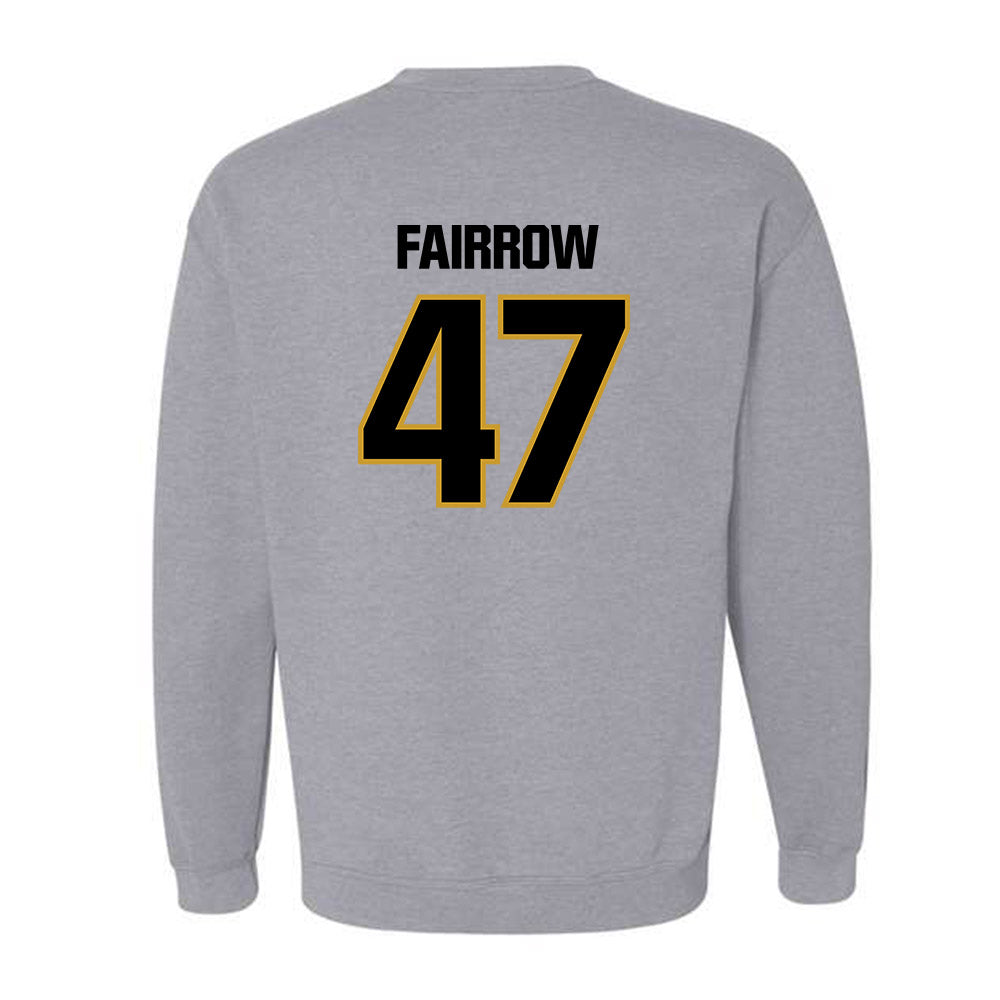 Alabama State - NCAA Football : Davier Fairrow - Classic Shersey Crewneck Sweatshirt-1