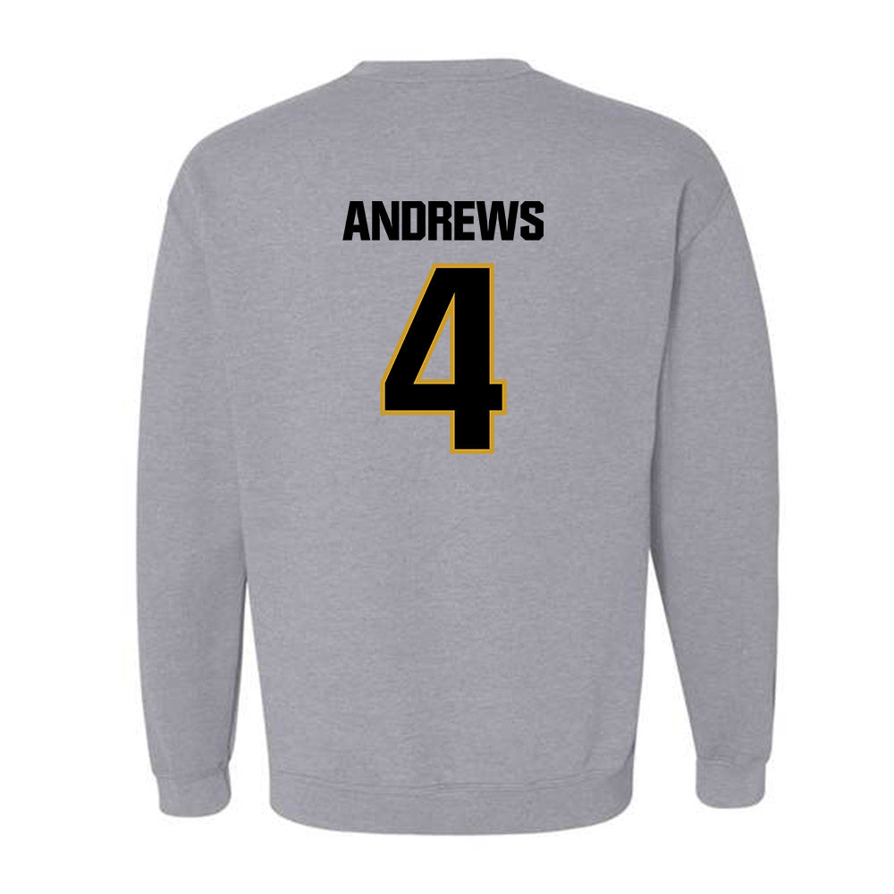 Alabama State - NCAA Men's Basketball : Mario Andrews - Classic Shersey Crewneck Sweatshirt-1