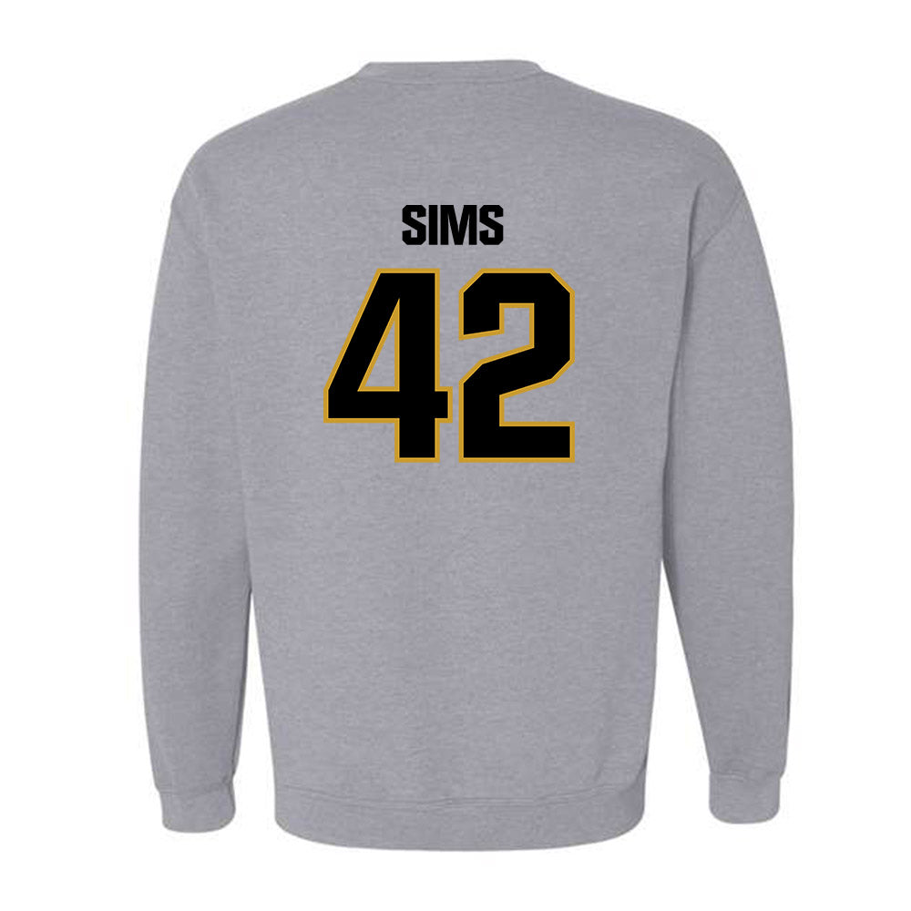 Alabama State - NCAA Football : Tashaun Sims - Classic Shersey Crewneck Sweatshirt-1