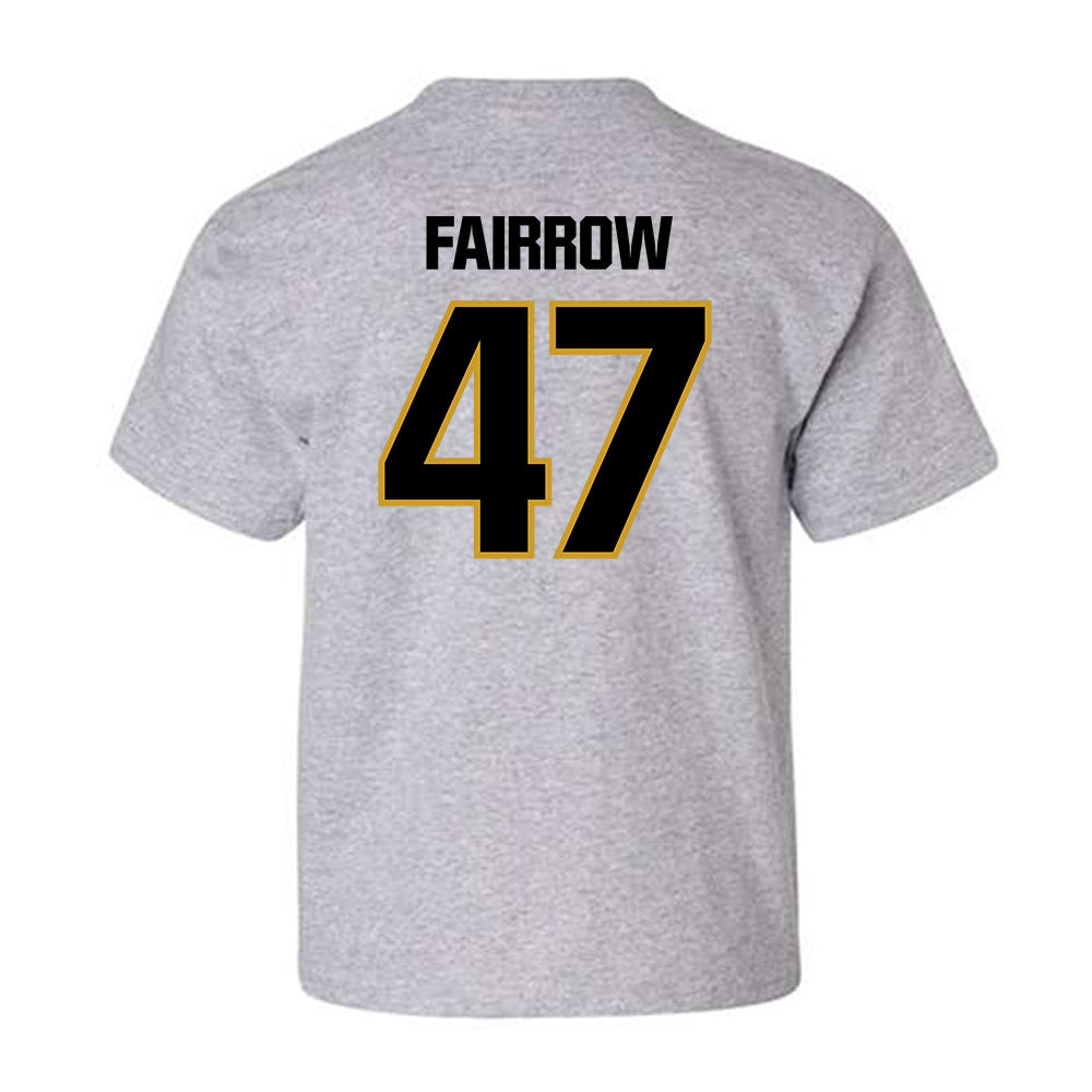 Alabama State - NCAA Football : Davier Fairrow - Classic Shersey Youth T-Shirt-1