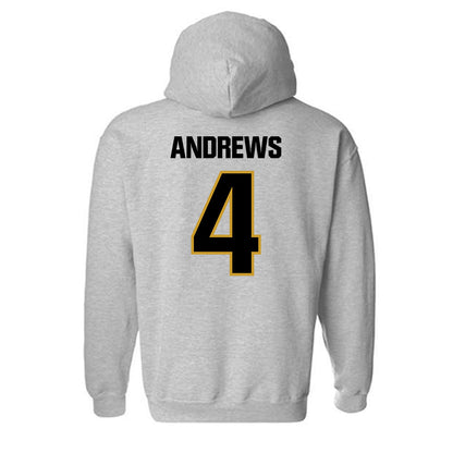 Alabama State - NCAA Men's Basketball : Mario Andrews - Classic Shersey Hooded Sweatshirt-1