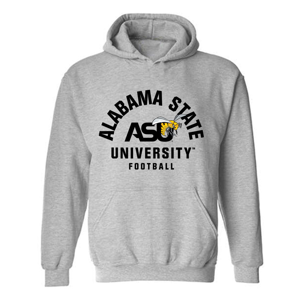 Alabama State - NCAA Football : Michael Moore - Classic Shersey Hooded Sweatshirt-0