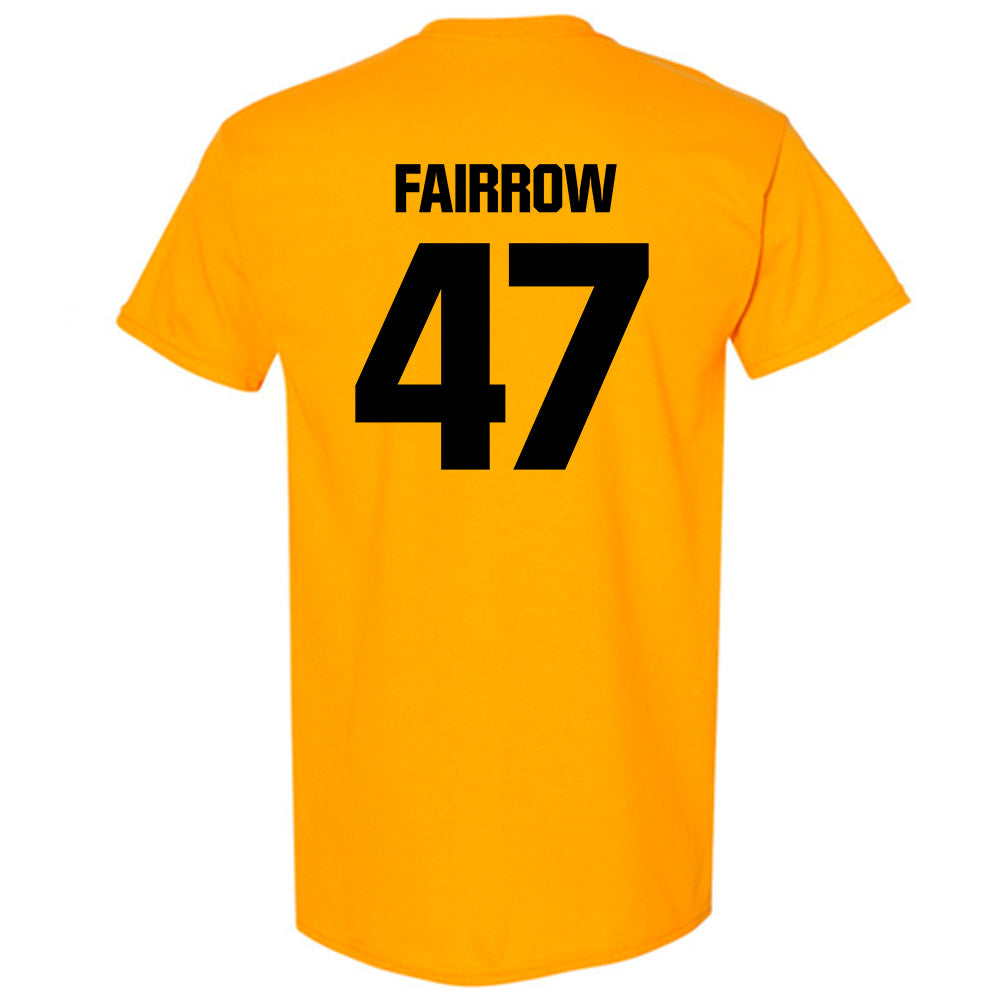 Alabama State - NCAA Football : Davier Fairrow - Classic Shersey T-Shirt-1