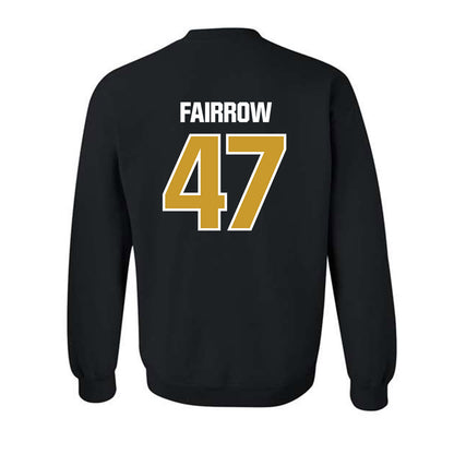 Alabama State - NCAA Football : Davier Fairrow - Classic Shersey Crewneck Sweatshirt-1