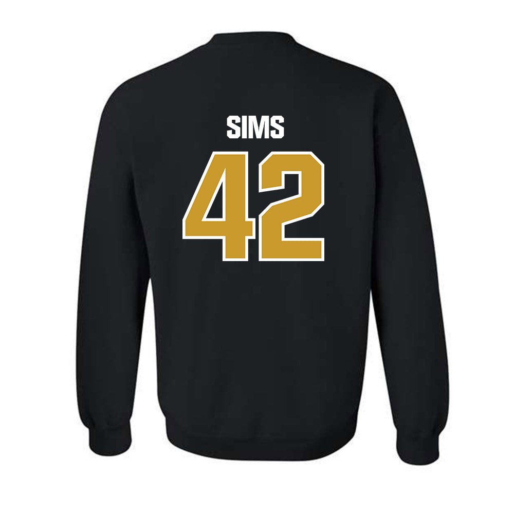 Alabama State - NCAA Football : Tashaun Sims - Classic Shersey Crewneck Sweatshirt-1