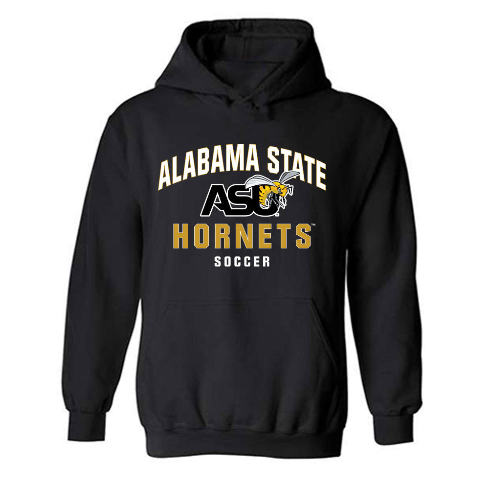 Alabama State - NCAA Women's Soccer : Billy Bob - Classic Shersey Hooded Sweatshirt-0