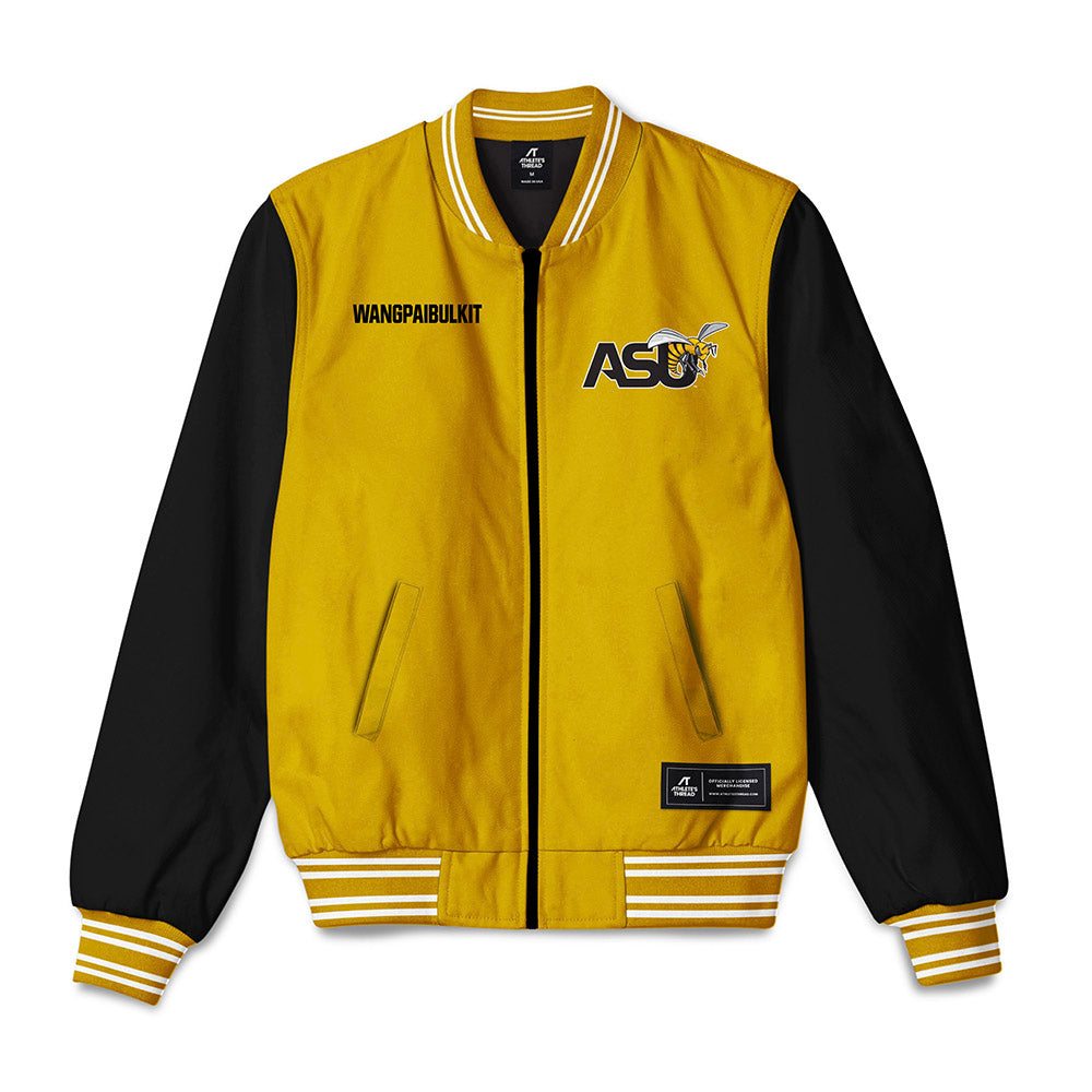 Alabama State - NCAA Men's Golf : Chotithuch Wangpaibulkit - Bomber Jacket-0