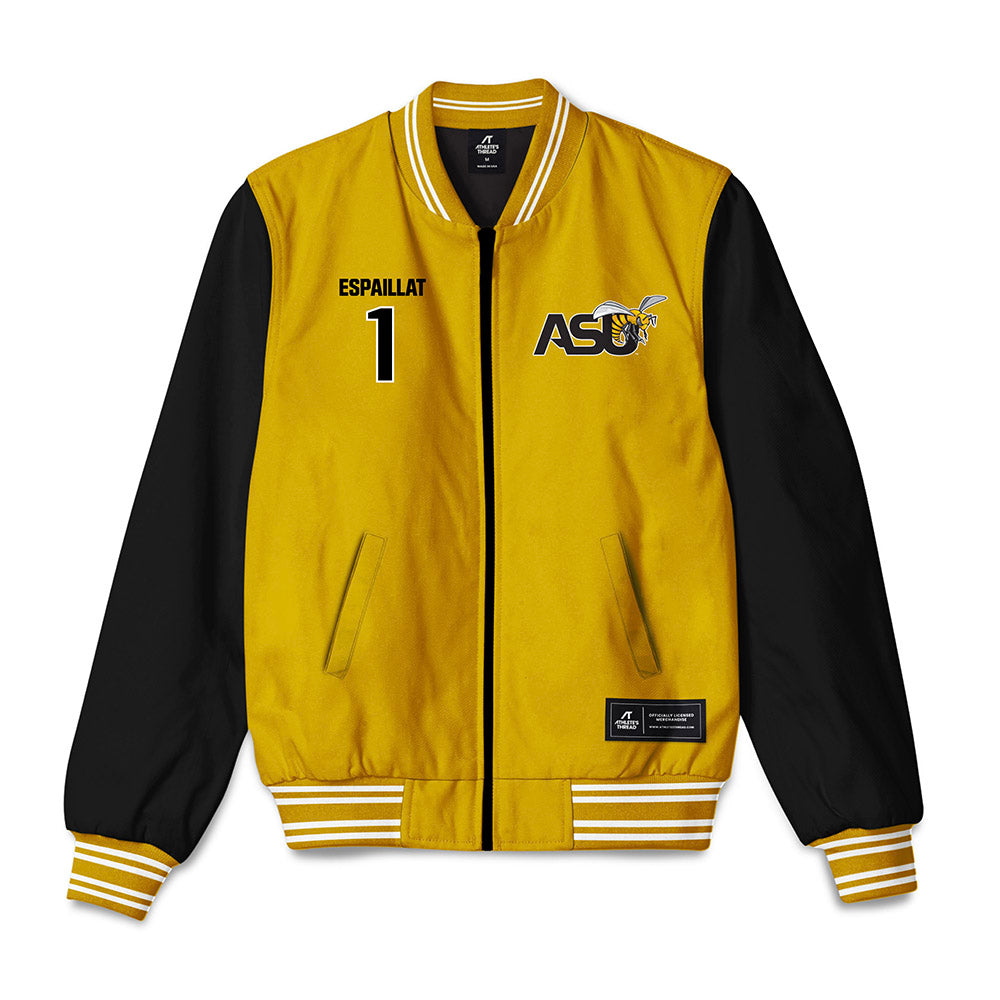 Alabama State - NCAA Baseball : Alex Espaillat - Bomber Jacket-0