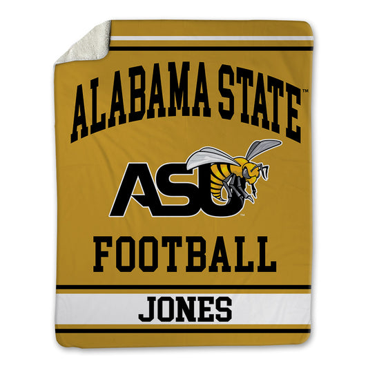 Alabama State - NCAA Football : Jalen Jones - Blanket-0