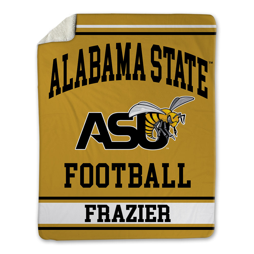 Alabama State - NCAA Football : Jeremiah Frazier - Blanket-0