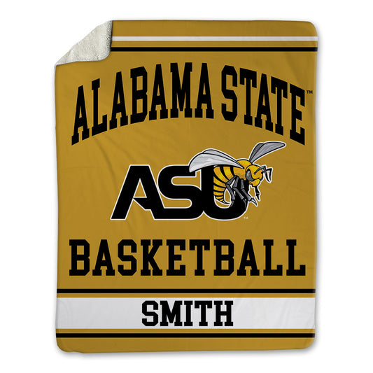 Alabama State - NCAA Women's Basketball : Taylor Smith - Blanket-0