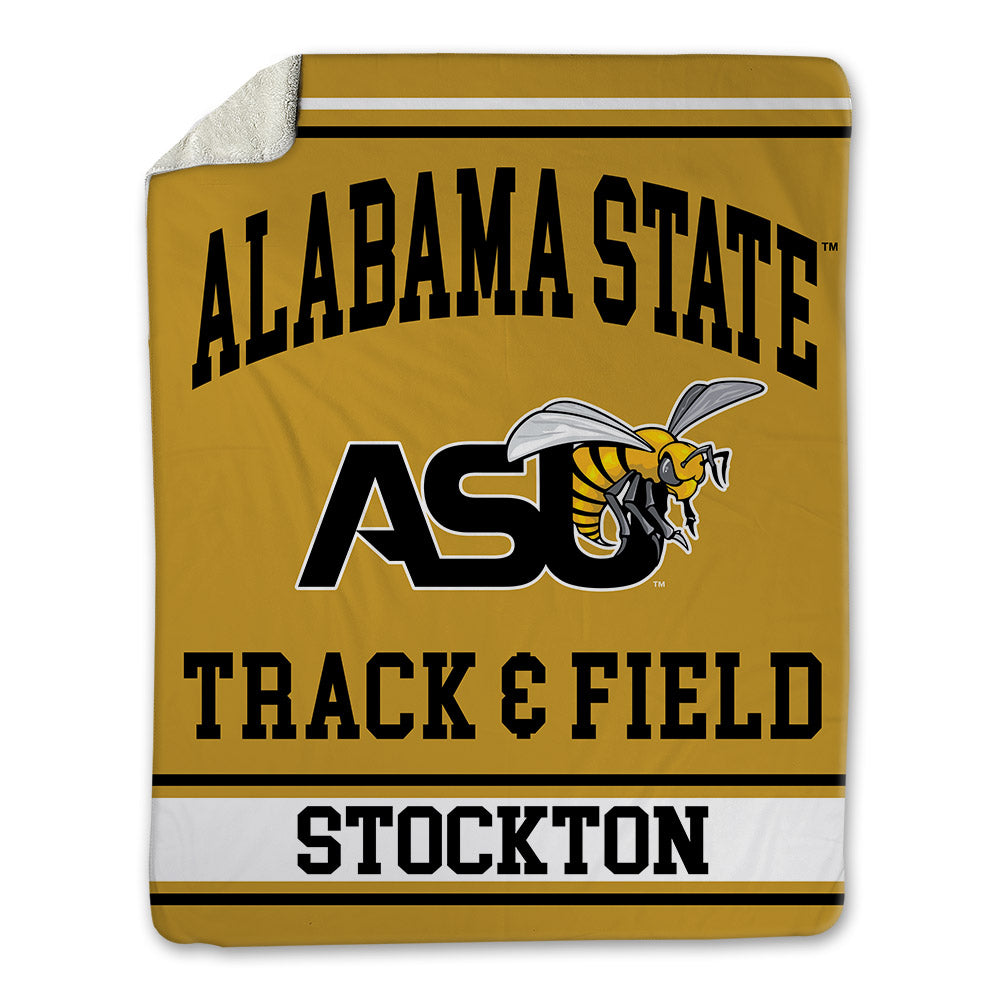 Alabama State - NCAA Men's Track & Field : Seth Stockton - Blanket-0