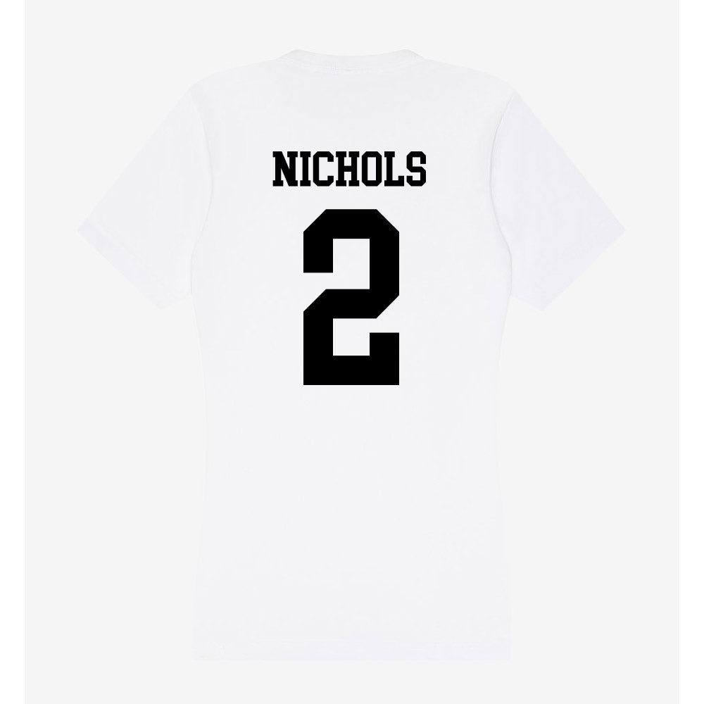 Alabama State - NCAA Football : Ricky nichols - Classic Shersey Women's V-Neck T-Shirt-1