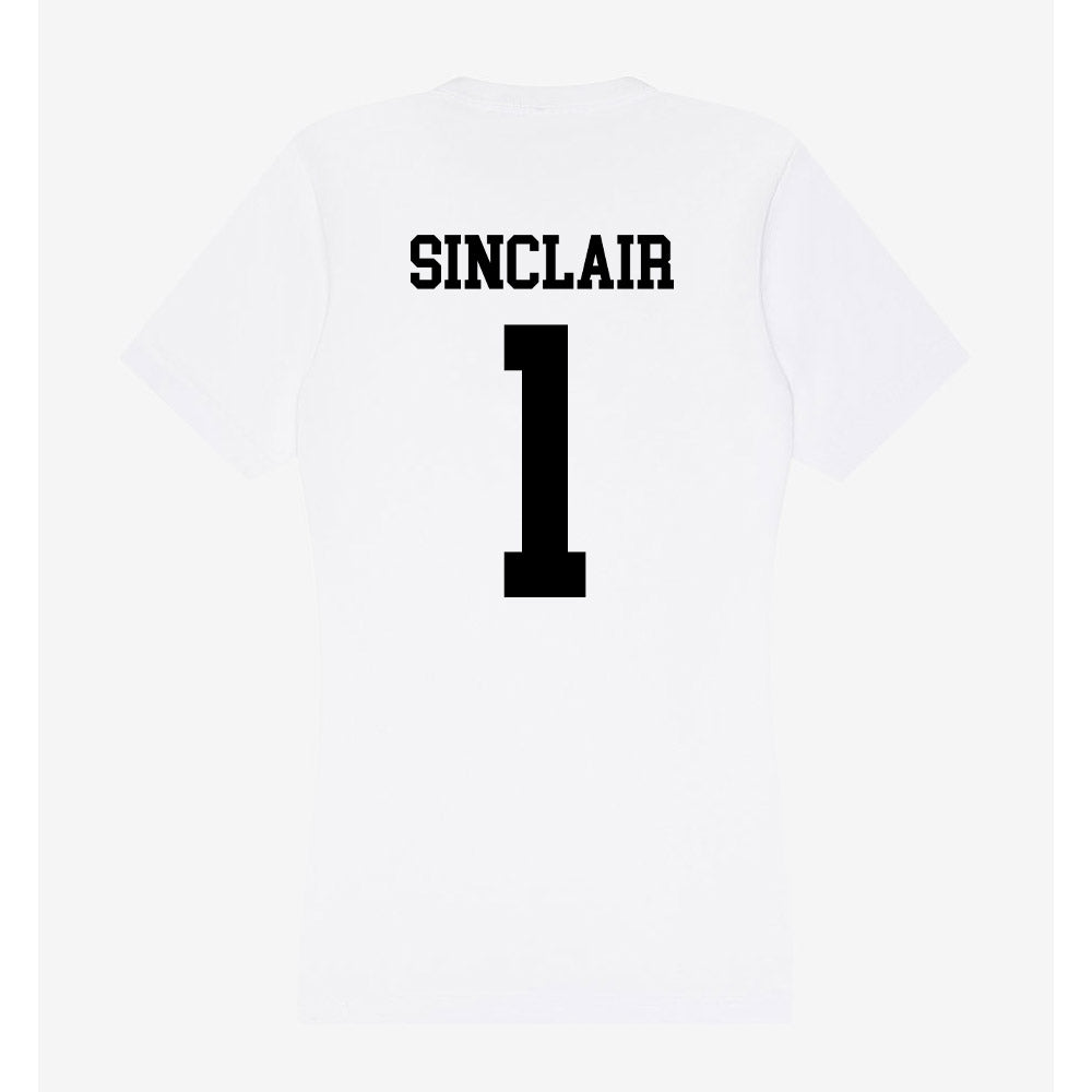 Alabama State - NCAA Football : Sonja Sinclair - Classic Shersey Women's V-Neck T-Shirt-1