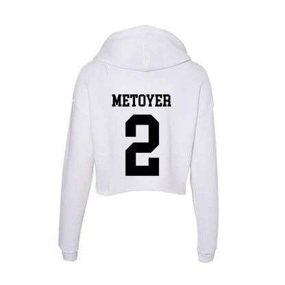Alabama State - NCAA Women's Volleyball : Brynn Metoyer - Classic Shersey Women's Crop Fleece Hoodie-1