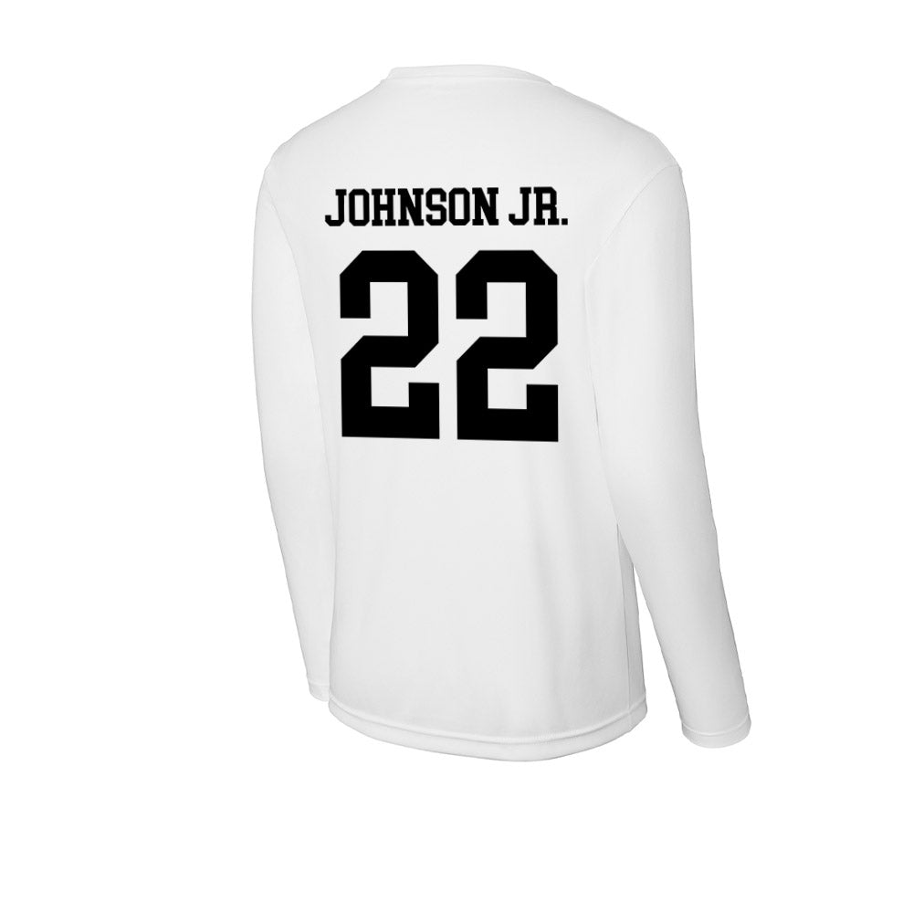 Alabama State - NCAA Football : Terence Johnson Jr. - Classic Shersey Activewear Long Sleeve T-Shirt-1