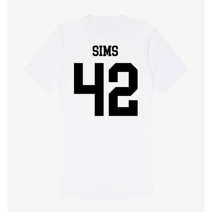 Alabama State - NCAA Football : Tashaun Sims - Classic Shersey Women's V-Neck T-Shirt-1