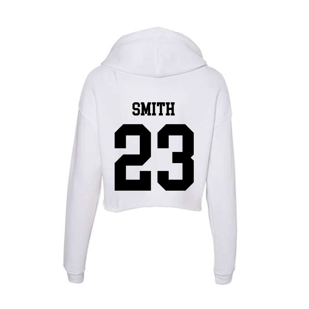Alabama State - NCAA Women's Basketball : Taylor Smith - Classic Shersey Women's Crop Fleece Hoodie-1