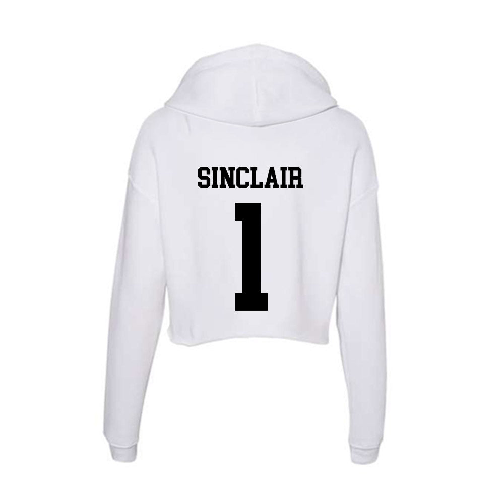 Alabama State - NCAA Football : Sonja Sinclair - Classic Shersey Women's Crop Fleece Hoodie-1