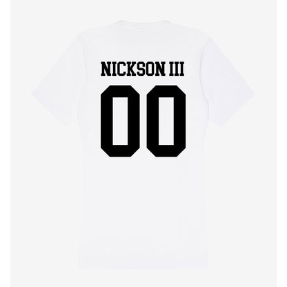 Alabama State - NCAA Football : Willie Nickson III - Classic Shersey Women's V-Neck T-Shirt-1