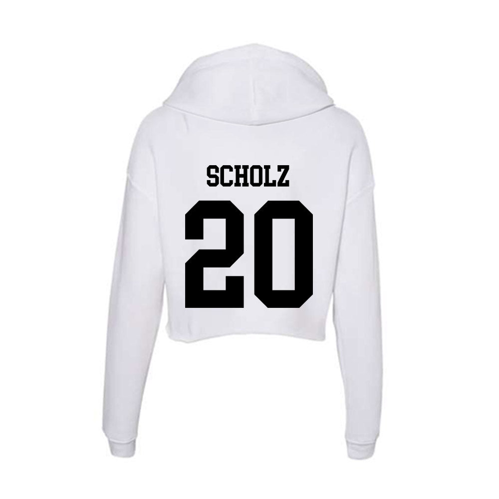 Alabama State - NCAA Women's Soccer : Jenna Scholz - Classic Shersey Women's Crop Fleece Hoodie-1