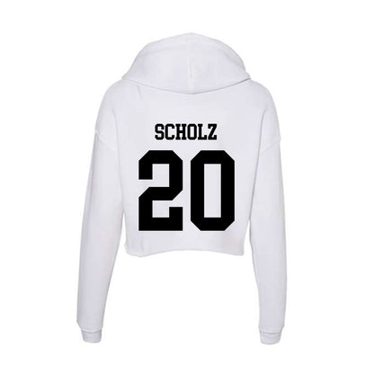Alabama State - NCAA Women's Soccer : Jenna Scholz - Classic Shersey Women's Crop Fleece Hoodie-1