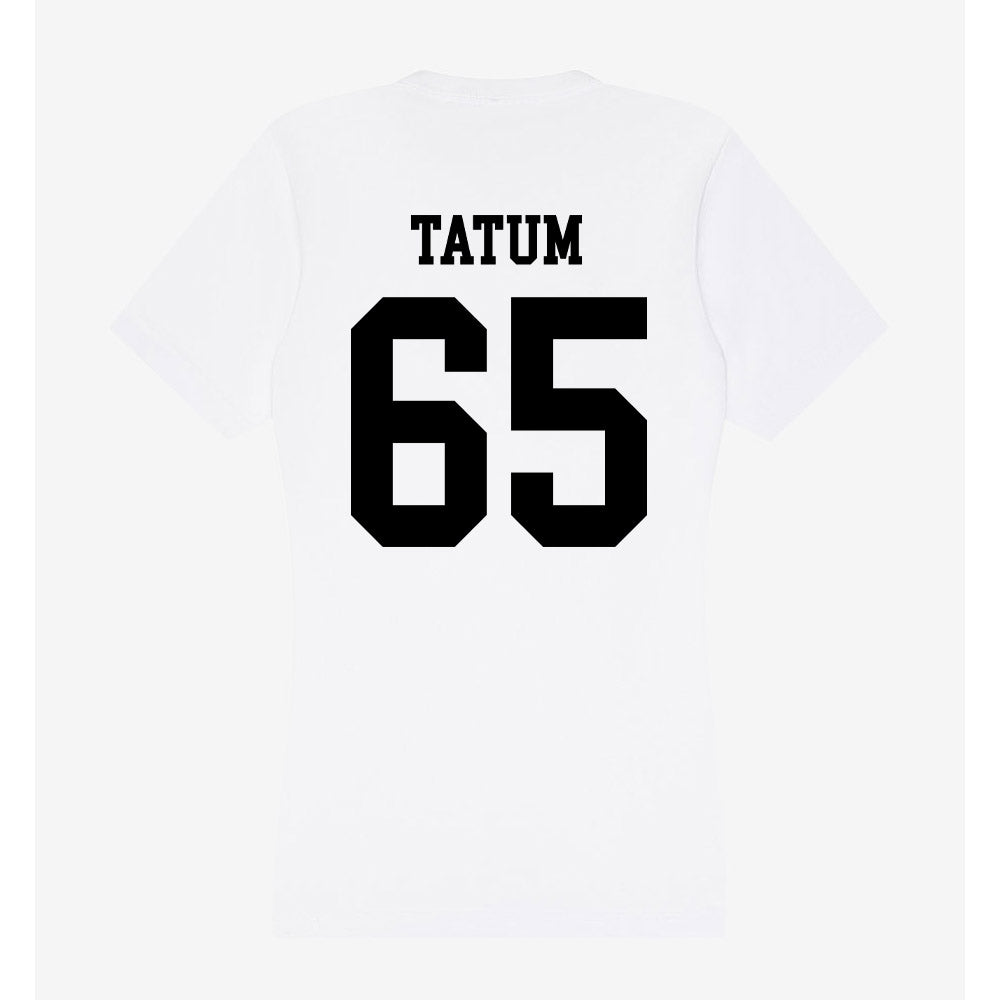 Alabama State - NCAA Football : Jvyon Tatum - Classic Shersey Women's V-Neck T-Shirt-1