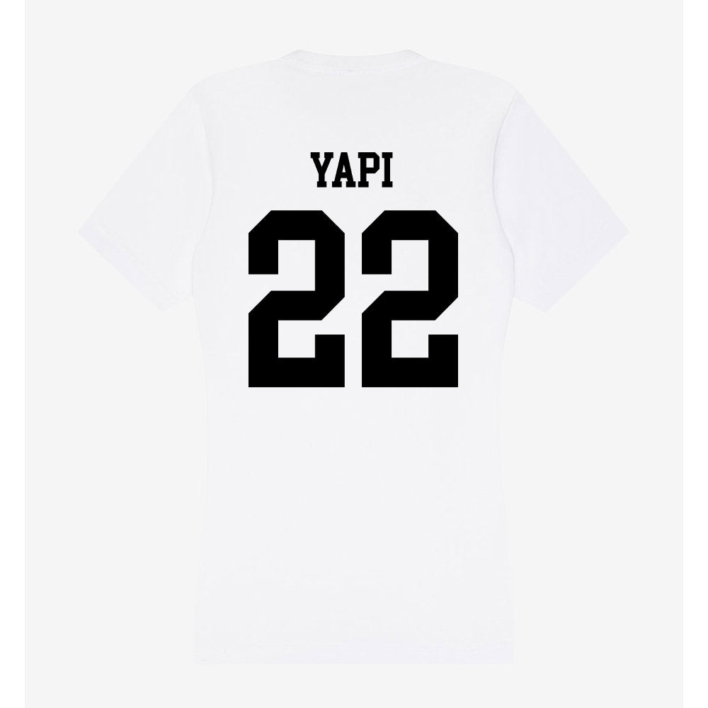 Alabama State - NCAA Women's Soccer : Emmanuella Yapi - Classic Shersey Women's V-Neck T-Shirt-1