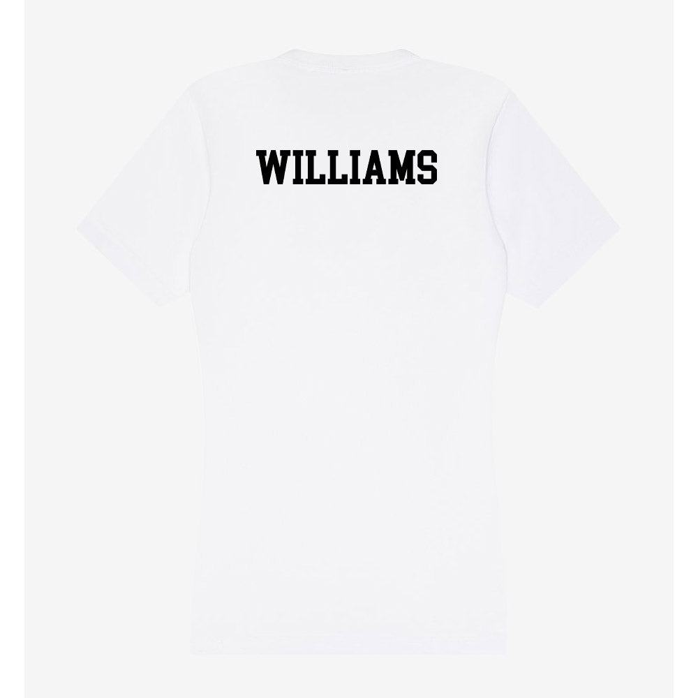 Alabama State - NCAA Women's Track & Field : Aliyah Williams - Classic Shersey Women's V-Neck T-Shirt-1