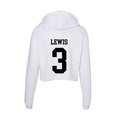 Alabama State - NCAA Football : Keane Lewis - Classic Shersey Women's Crop Fleece Hoodie-1