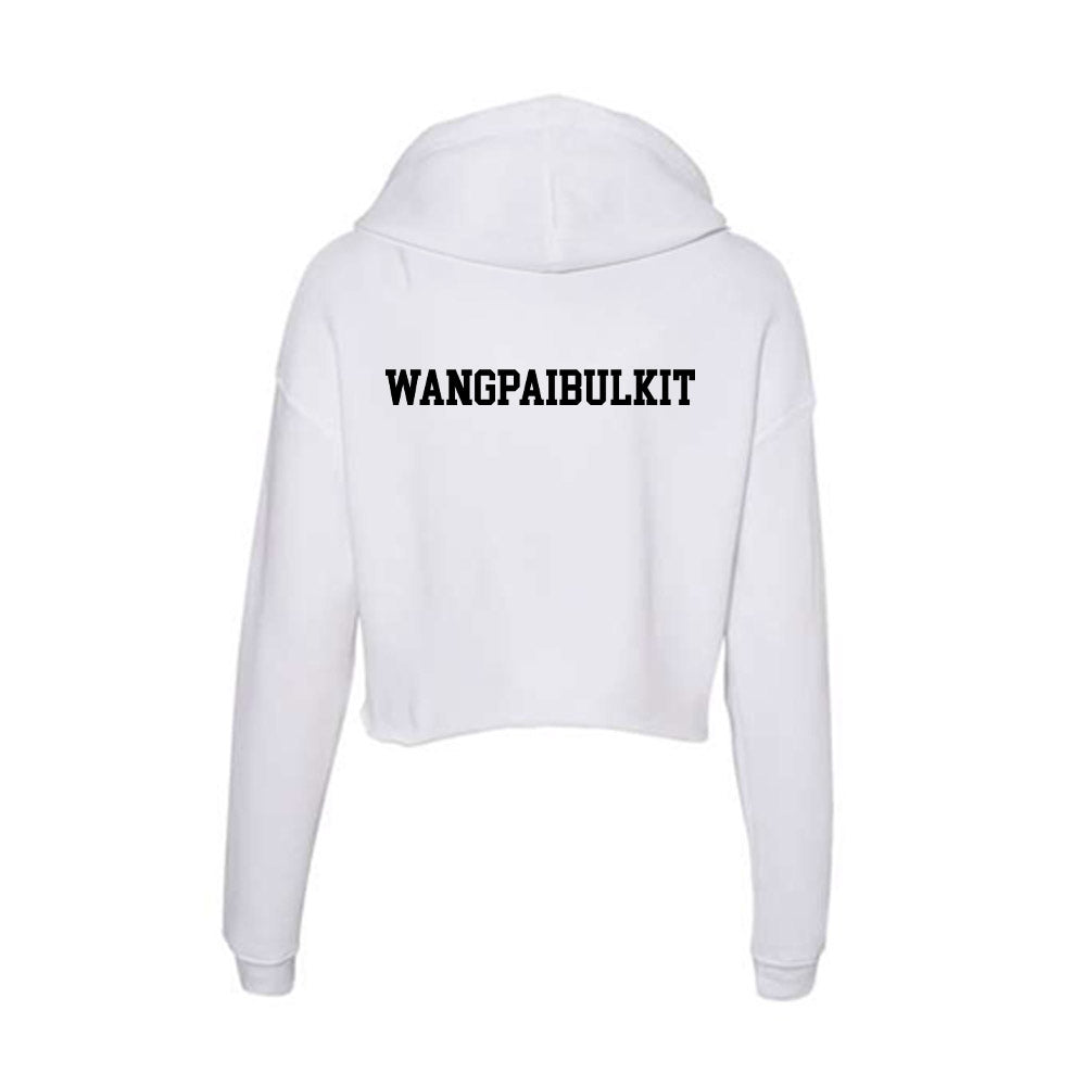 Alabama State - NCAA Men's Golf : Chotithuch Wangpaibulkit - Classic Shersey Women's Crop Fleece Hoodie-1