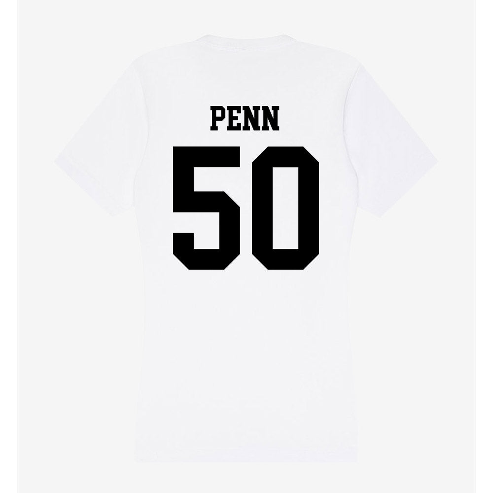 Alabama State - NCAA Football : Dezmond Penn - Classic Shersey Women's V-Neck T-Shirt-1