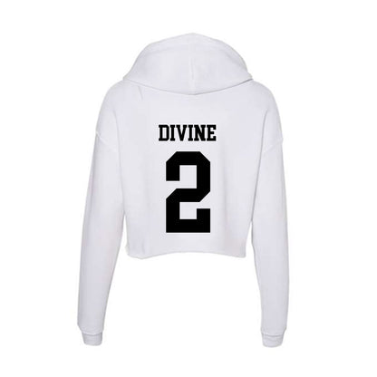 Alabama State - NCAA Baseball : Breydon Divine - Classic Shersey Women's Crop Fleece Hoodie-1