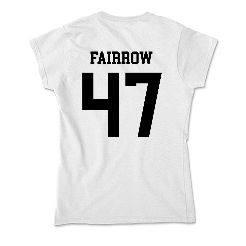 Alabama State - NCAA Football : Davier Fairrow - Classic Shersey Soft Style Women’s T-Shirt-1