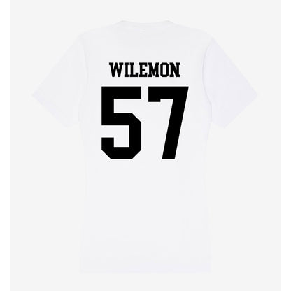 Alabama State - NCAA Football : Garrett Wilemon - Classic Shersey Women's V-Neck T-Shirt-1