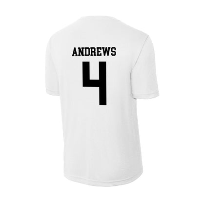 Alabama State - NCAA Men's Basketball : Mario Andrews - Classic Shersey Activewear T-Shirt-1