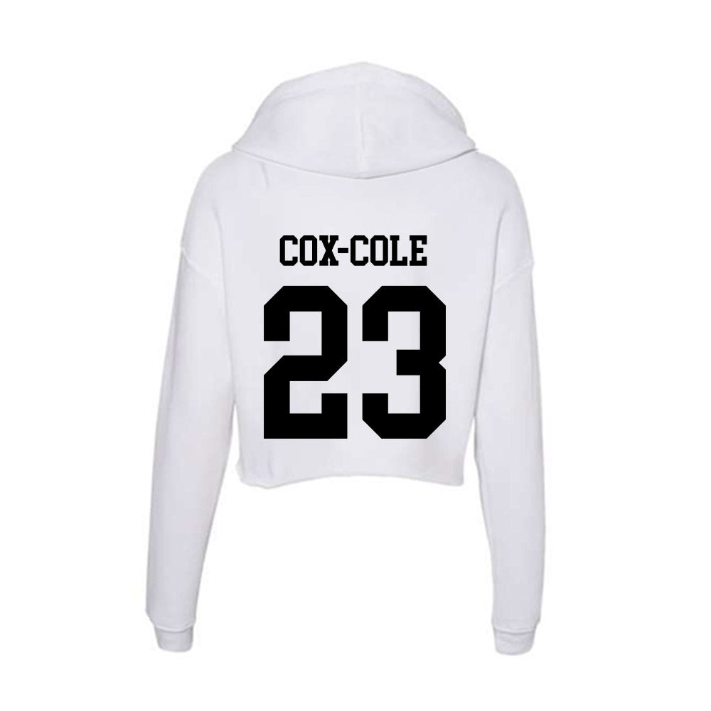 Alabama State - NCAA Softball : Arianna Cox-Cole - Classic Shersey Women's Crop Fleece Hoodie-1